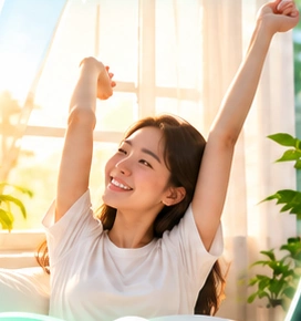 Buổi sáng tại nhà